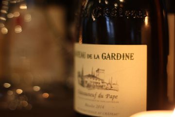 La-la-las vinkort emmer afr Frankrig og de store vine fra Rhone, Bourgogne, Chanpagne, Alsace og Bourdeaux